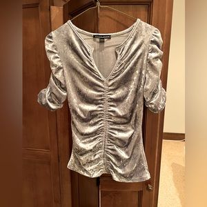 Boston Proper velvet top